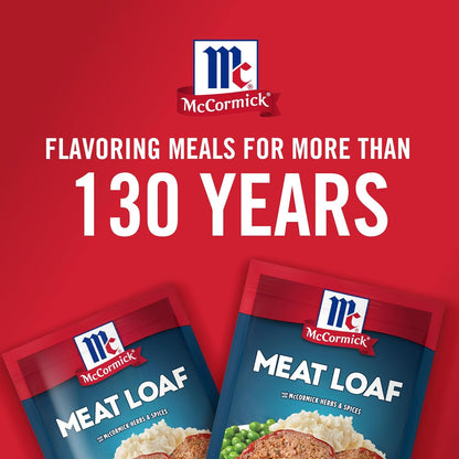 McCormick Meat Loaf Seasoning Mix – Beginner-Friendly Seasoning for First-Time Home Cooks and Kids