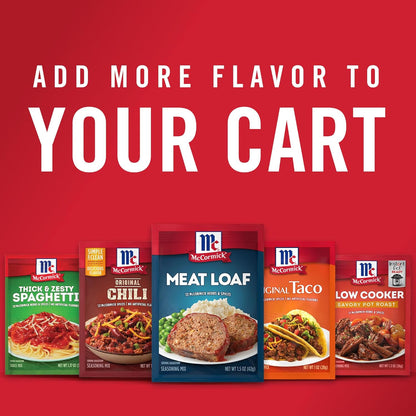 McCormick Meat Loaf Seasoning Mix – Beginner-Friendly Seasoning for First-Time Home Cooks and Kids