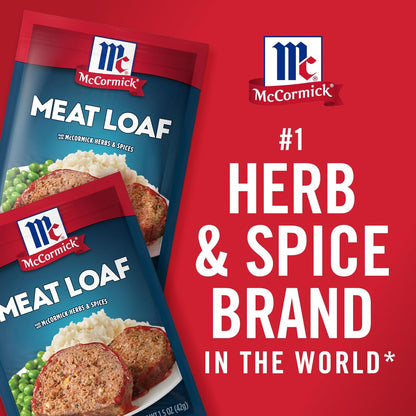 McCormick Meat Loaf Seasoning Mix – Beginner-Friendly Seasoning for First-Time Home Cooks and Kids