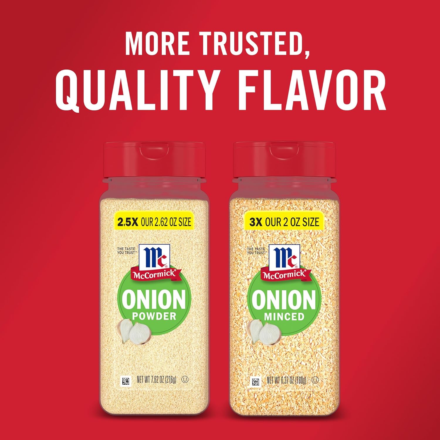 McCormick Onion Powder 7.62 oz – Compact Spice Cabinet Staple for Small Kitchens