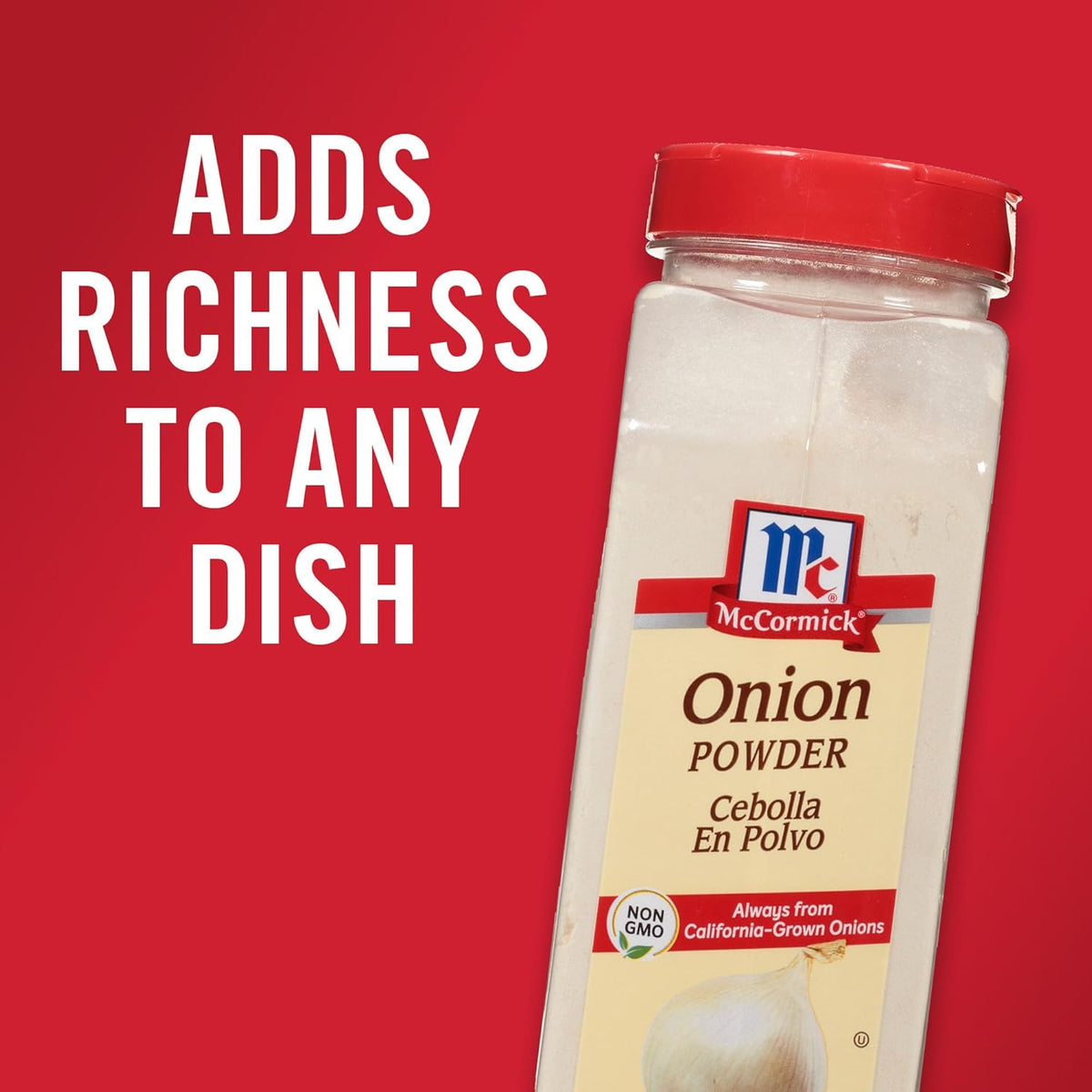 McCormick Onion Powder 7.62 oz – Time-Saving Spice for High-Volume Home Cooking