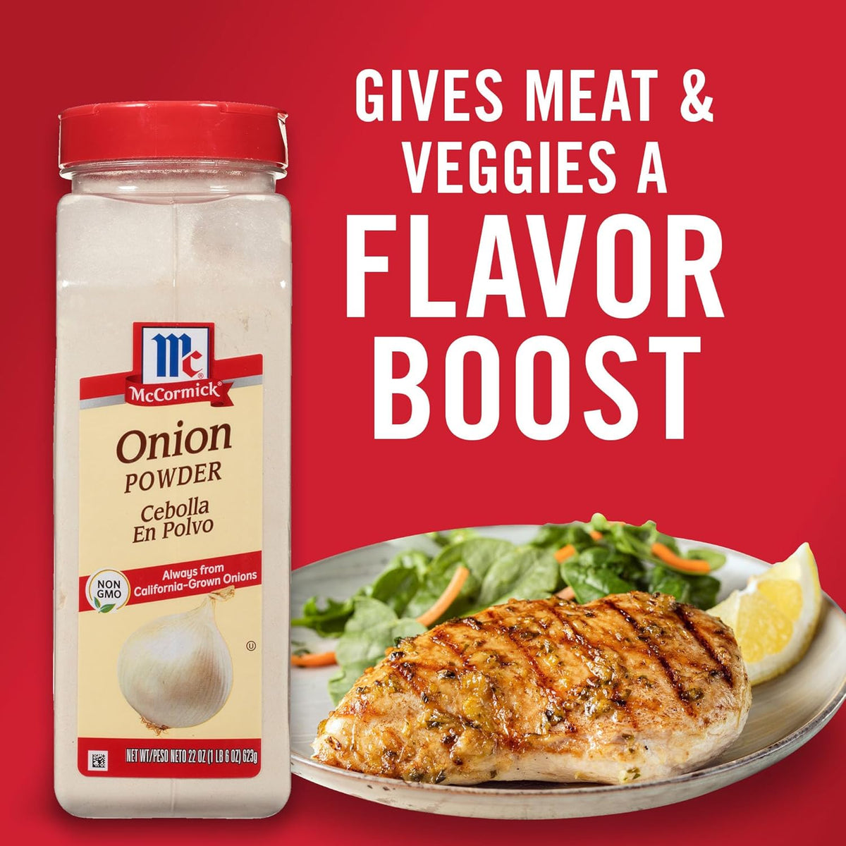 McCormick Onion Powder 7.62 oz – Time-Saving Spice for High-Volume Home Cooking