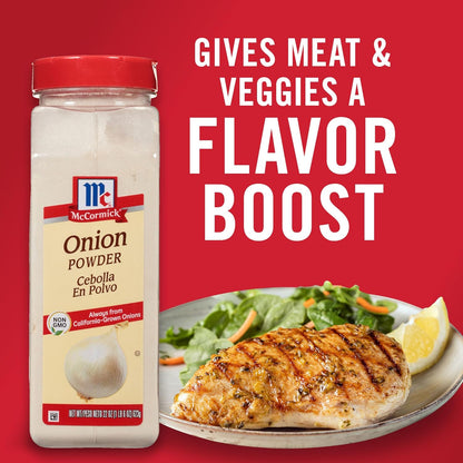 McCormick Onion Powder 7.62 oz – Time-Saving Spice for High-Volume Home Cooking