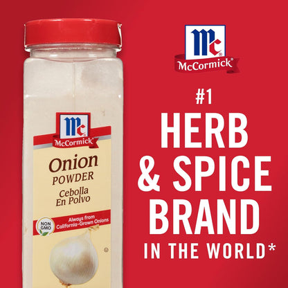 McCormick Onion Powder 7.62 oz – Time-Saving Spice for High-Volume Home Cooking