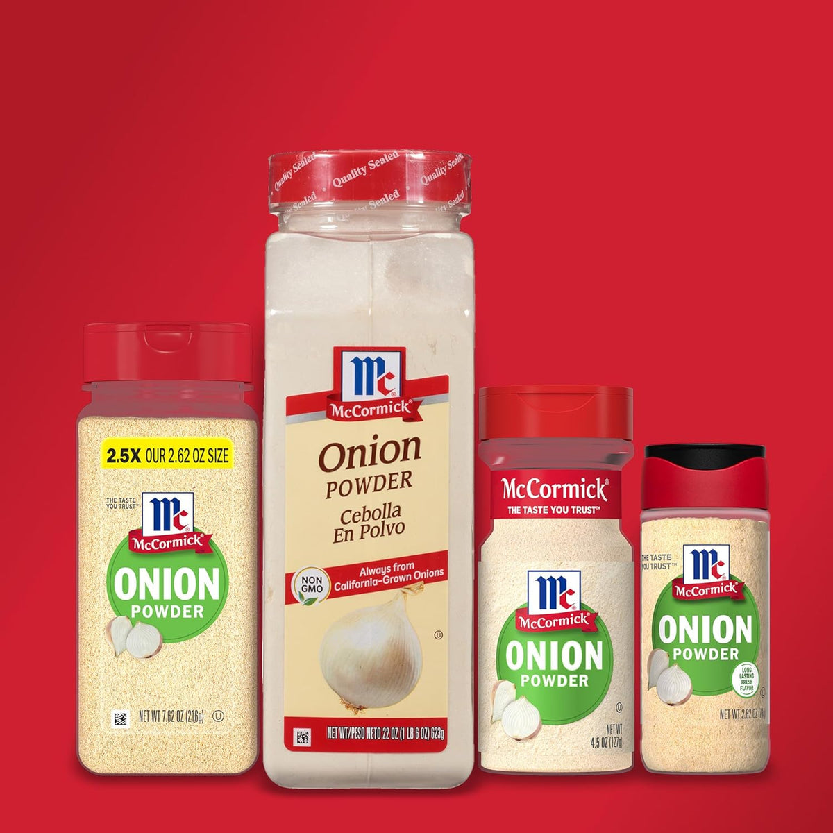 McCormick Onion Powder – Non-GMO Vegan Seasoning for Wellness-Focused Kitchens