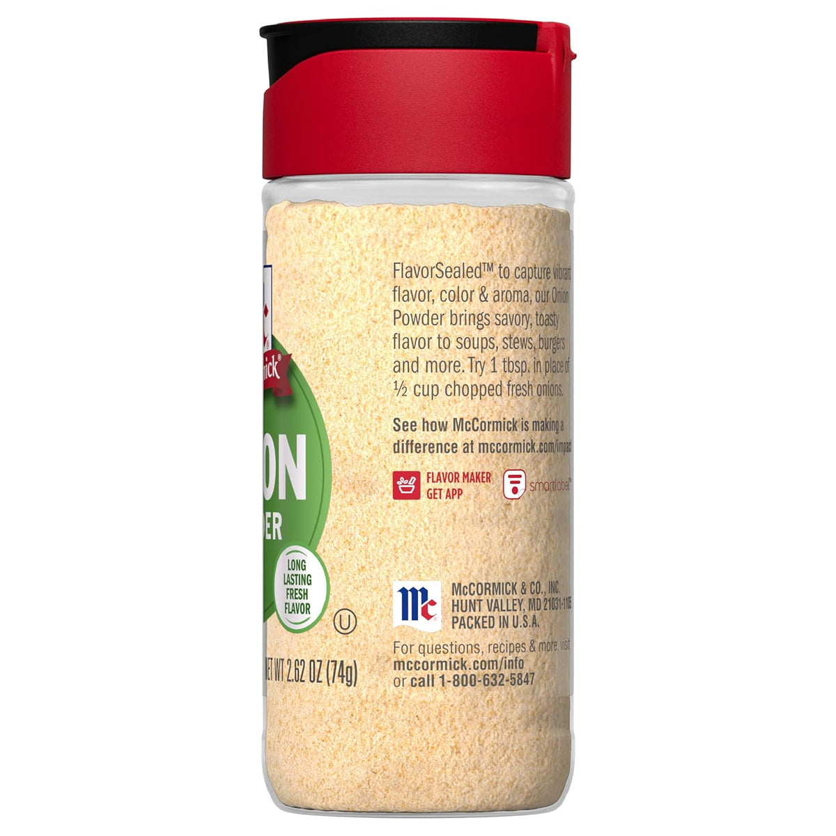 McCormick Onion Powder – Non-GMO Vegan Seasoning for Wellness-Focused Kitchens