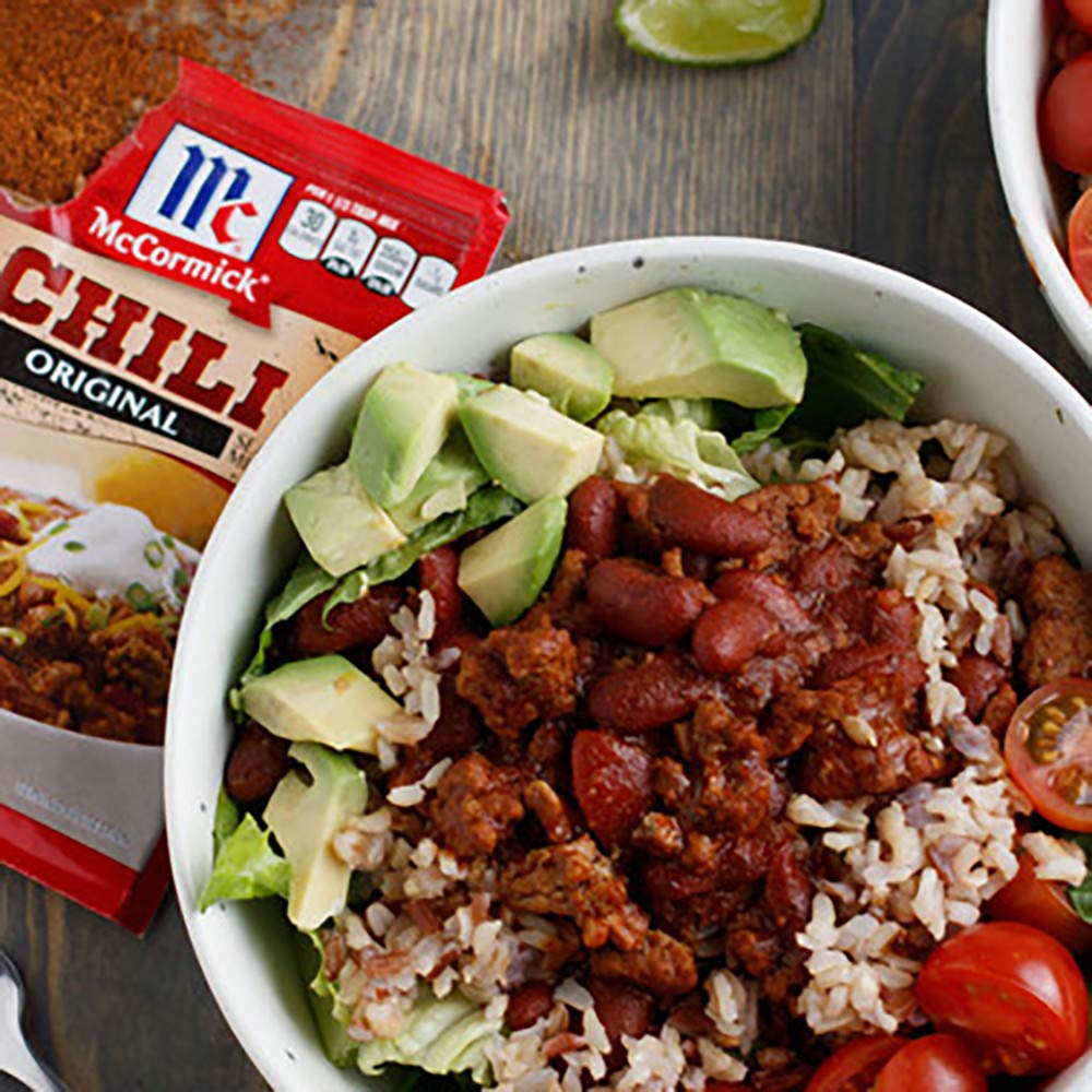 McCormick Original Chili Seasoning Mix 22 oz – Clean-Label Pantry Staple for Health-Conscious Cooks