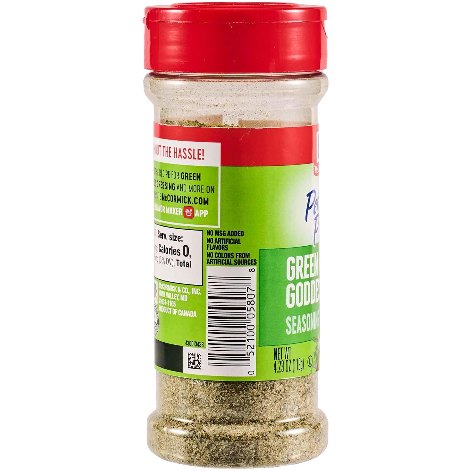 McCormick Perfect Pinch Green Goddess Seasoning – Thoughtful Housewarming Gift for New Home Cooks