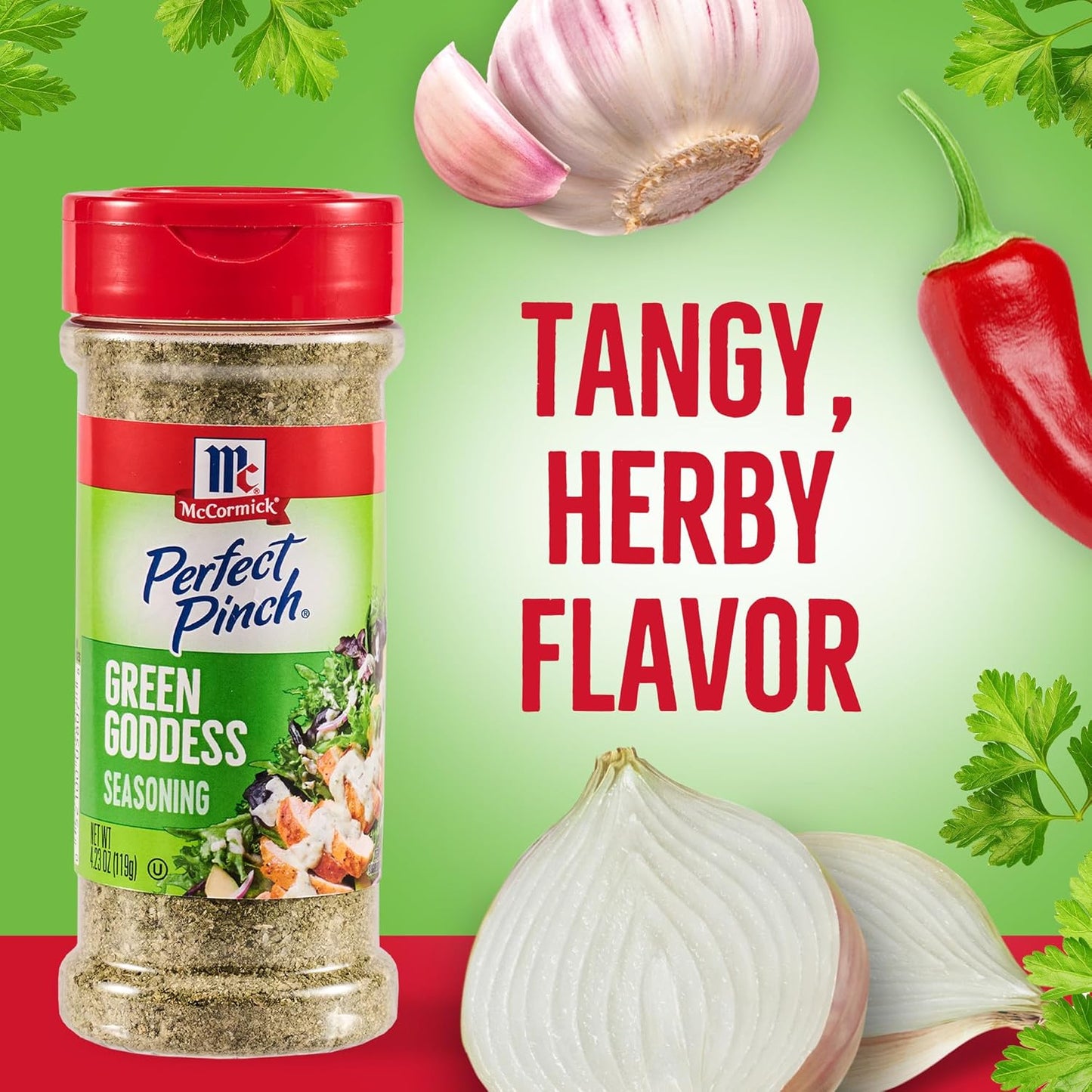 McCormick Perfect Pinch Green Goddess Seasoning – Thoughtful Housewarming Gift for New Home Cooks
