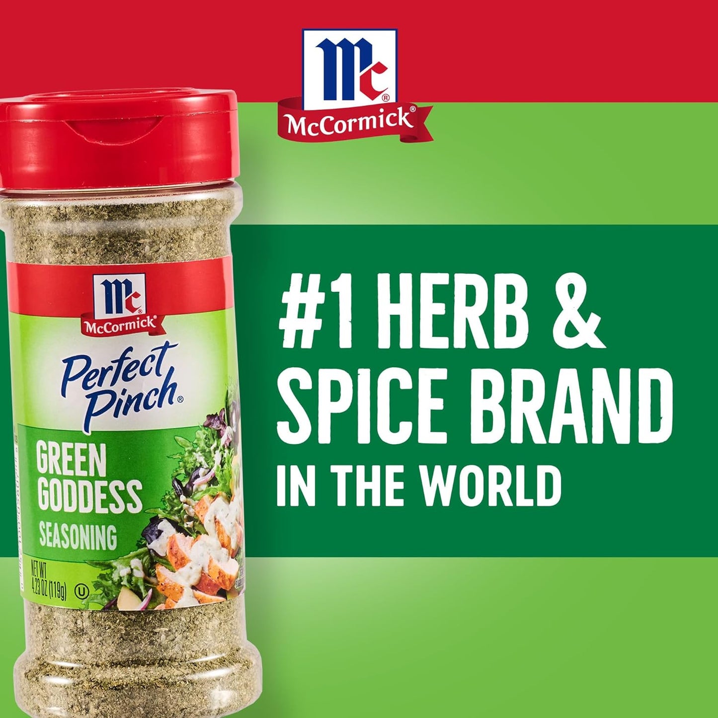 McCormick Perfect Pinch Green Goddess Seasoning – Thoughtful Housewarming Gift for New Home Cooks