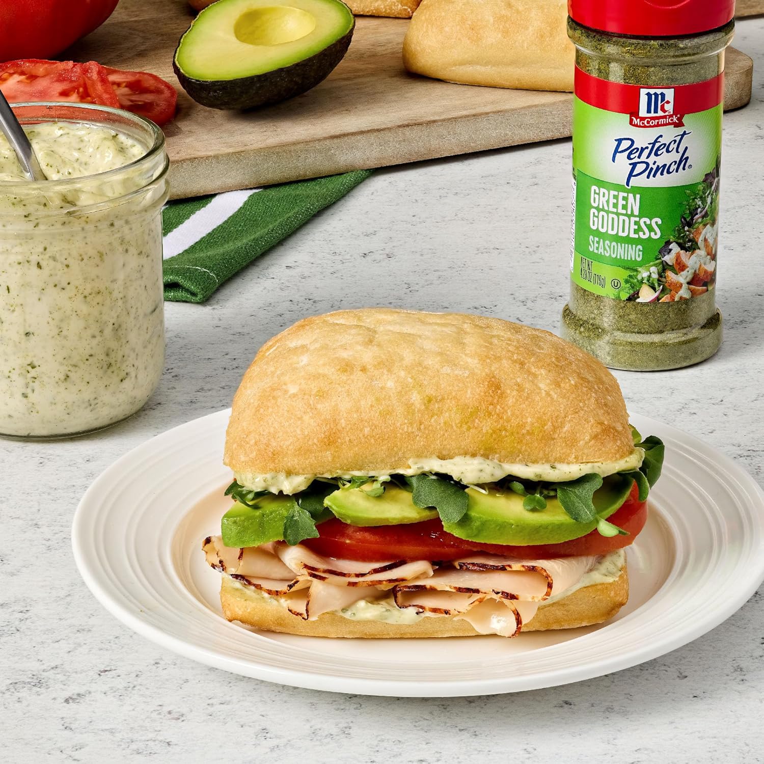 McCormick Perfect Pinch Green Goddess Seasoning – Thoughtful Housewarming Gift for New Home Cooks
