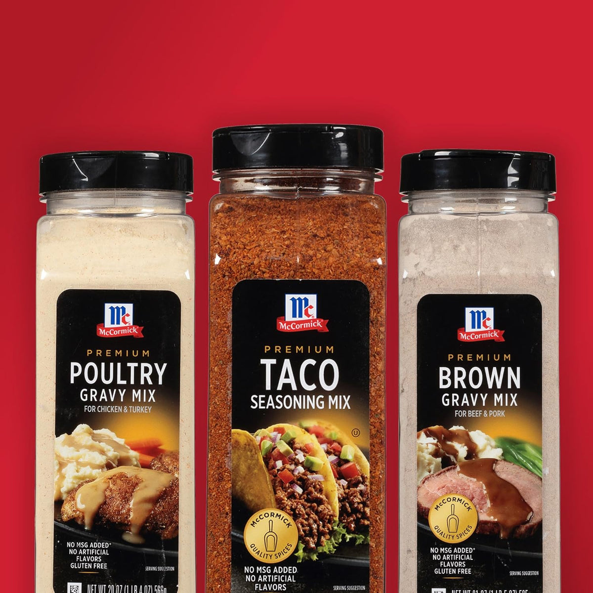 McCormick Premium Taco Seasoning Mix, 24 oz – Clean-Label Taco Seasoning for Mindful Home Cooking