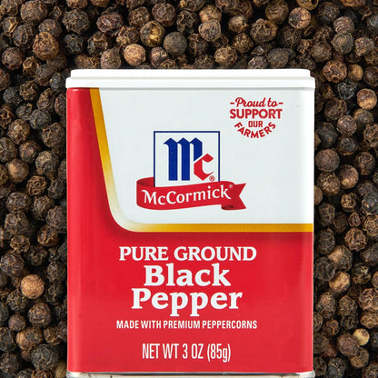 McCormick Pure Ground Black Pepper 3 oz – Thoughtful Housewarming Gift for New Home Cooks