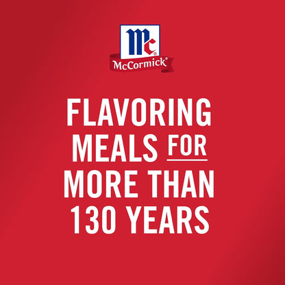 McCormick Pure Ground Black Pepper – Single-Ingredient Shaker for Uncluttered Countertops, Daily Seasoning