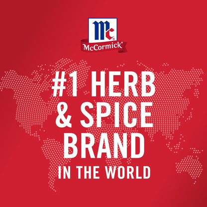 McCormick Pure Ground Black Pepper – Single-Ingredient Shaker for Uncluttered Countertops, Daily Seasoning