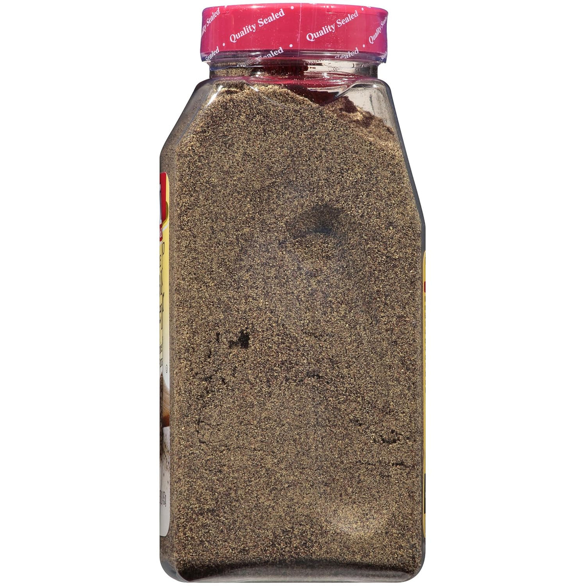 McCormick Pure Ground Black Pepper – Single-Ingredient Shaker for Uncluttered Countertops, Daily Seasoning