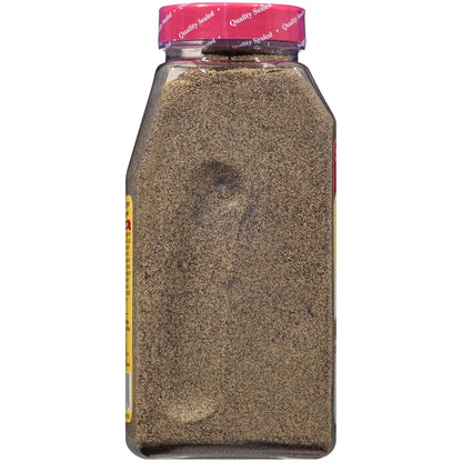 McCormick Pure Ground Black Pepper – Single-Ingredient Shaker for Uncluttered Countertops, Daily Seasoning