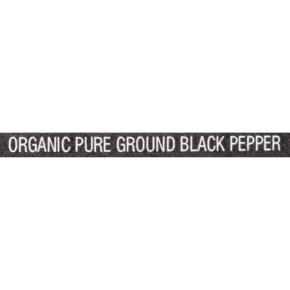 McCormick Pure Ground Organic Black Pepper – Non-GMO Pantry Essential for Mindful Home Cooks, 12 oz