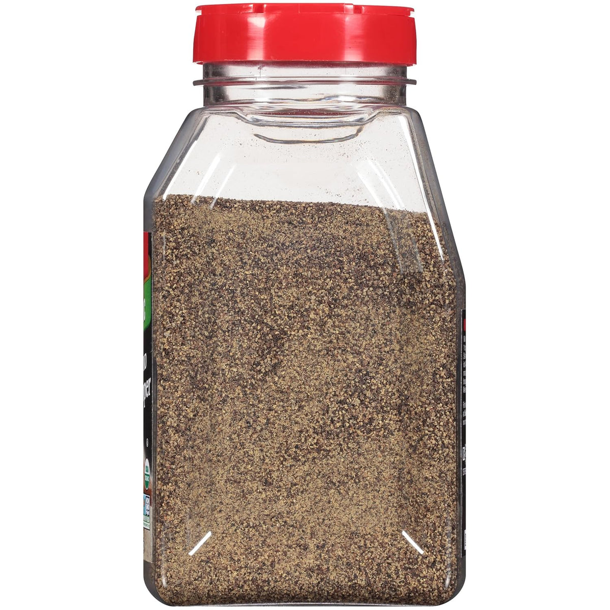 McCormick Pure Ground Organic Black Pepper – Non-GMO Pantry Essential for Mindful Home Cooks, 12 oz