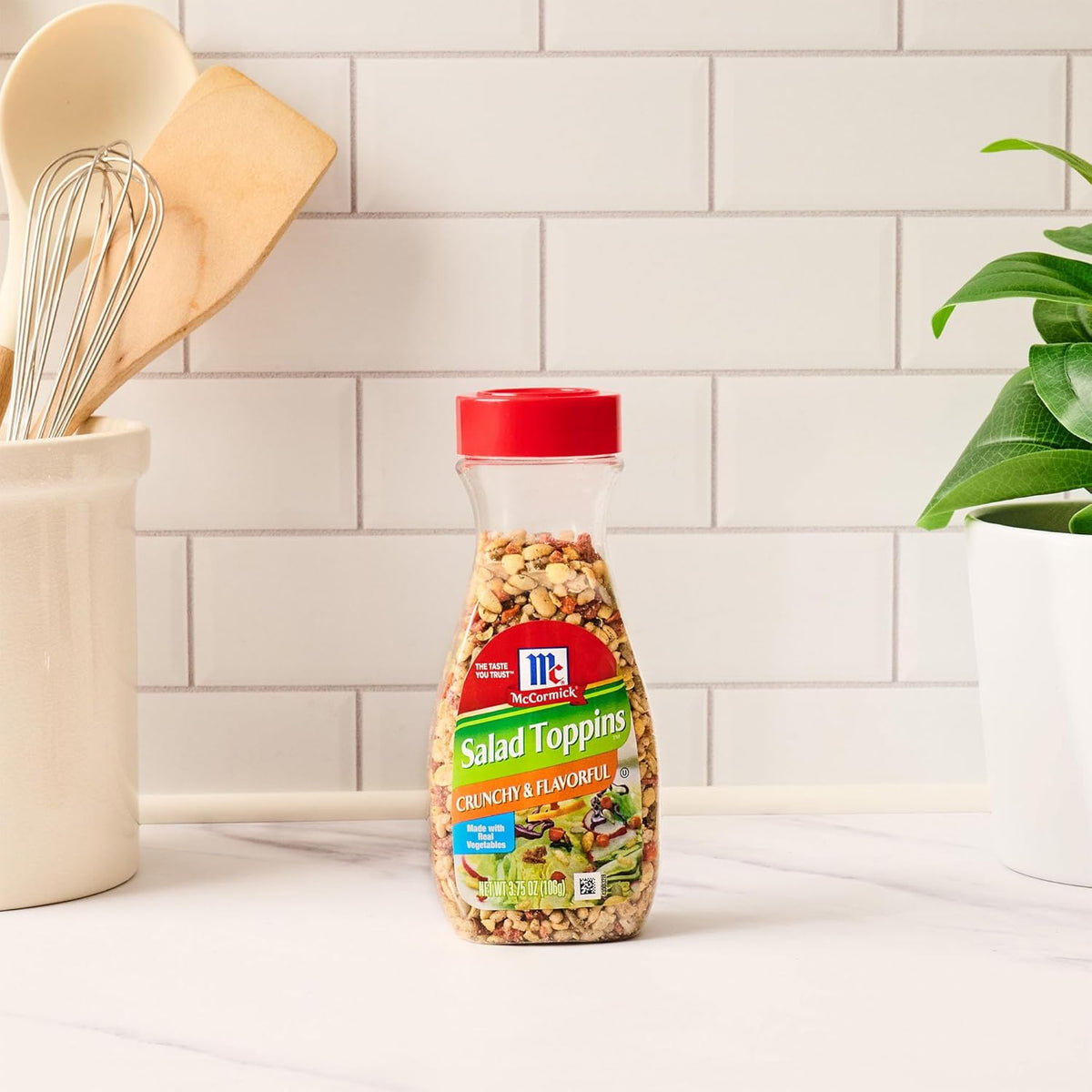McCormick Salad Toppins Crunchy & Flavorful Kid-Friendly Salad Topping, Picky Eater Veggie Crunch Booster