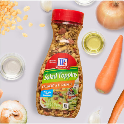 McCormick Salad Toppins Crunchy & Flavorful Kid-Friendly Salad Topping, Picky Eater Veggie Crunch Booster