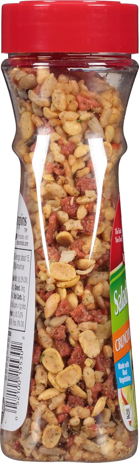 McCormick Salad Toppins Crunchy & Flavorful Kid-Friendly Salad Topping, Picky Eater Veggie Crunch Booster