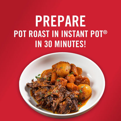 McCormick Slow Cooker Savory Pot Roast Seasoning – Family-Friendly No MSG Dinner for Picky Eaters