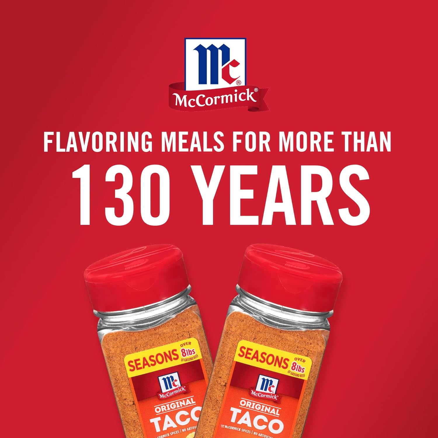 McCormick Taco Seasoning Mix – 15-Minute Weeknight Dinner Solution for Busy Working Parents, 8.5 oz Pouch