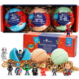 Aromatherapy Halloween Bath Bombs with Surprise Toy – 5 to 8 Minute Mindful Fizz for Evening Bath Routine