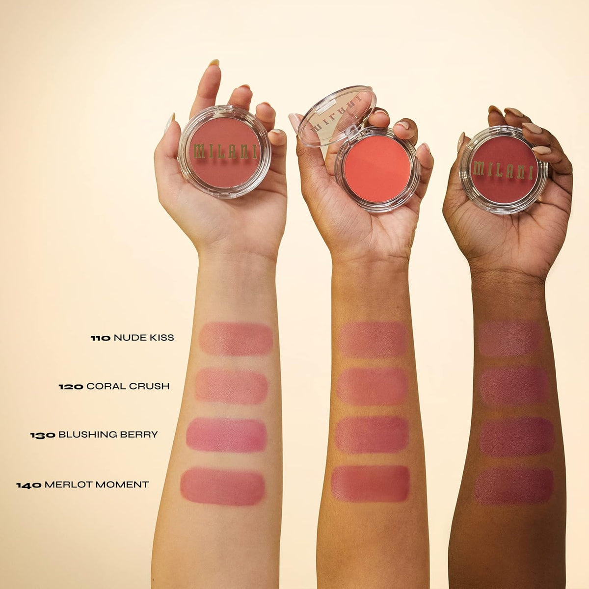 Milani Cheek Kiss Cream Blush – Thoughtful Birthday Gift for Her with Buildable Hydrating Color