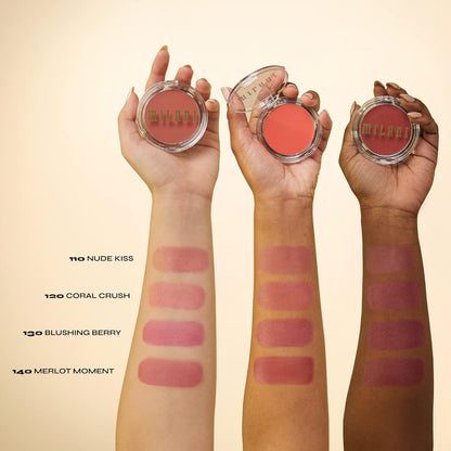 Milani Cheek Kiss Cream Blush – Thoughtful Birthday Gift for Her with Buildable Hydrating Color