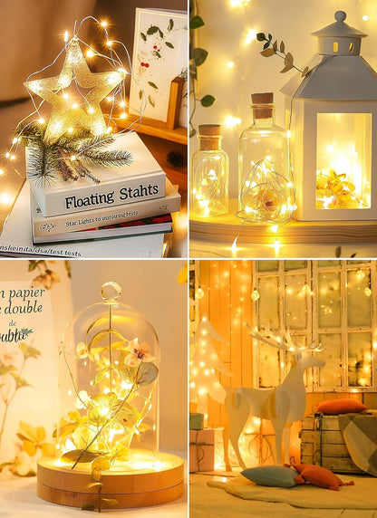 Minetom Fairy String Lights – Thoughtful Birthday Gift for Mom & Her, Cozy Bedroom Decor with Warm Glow