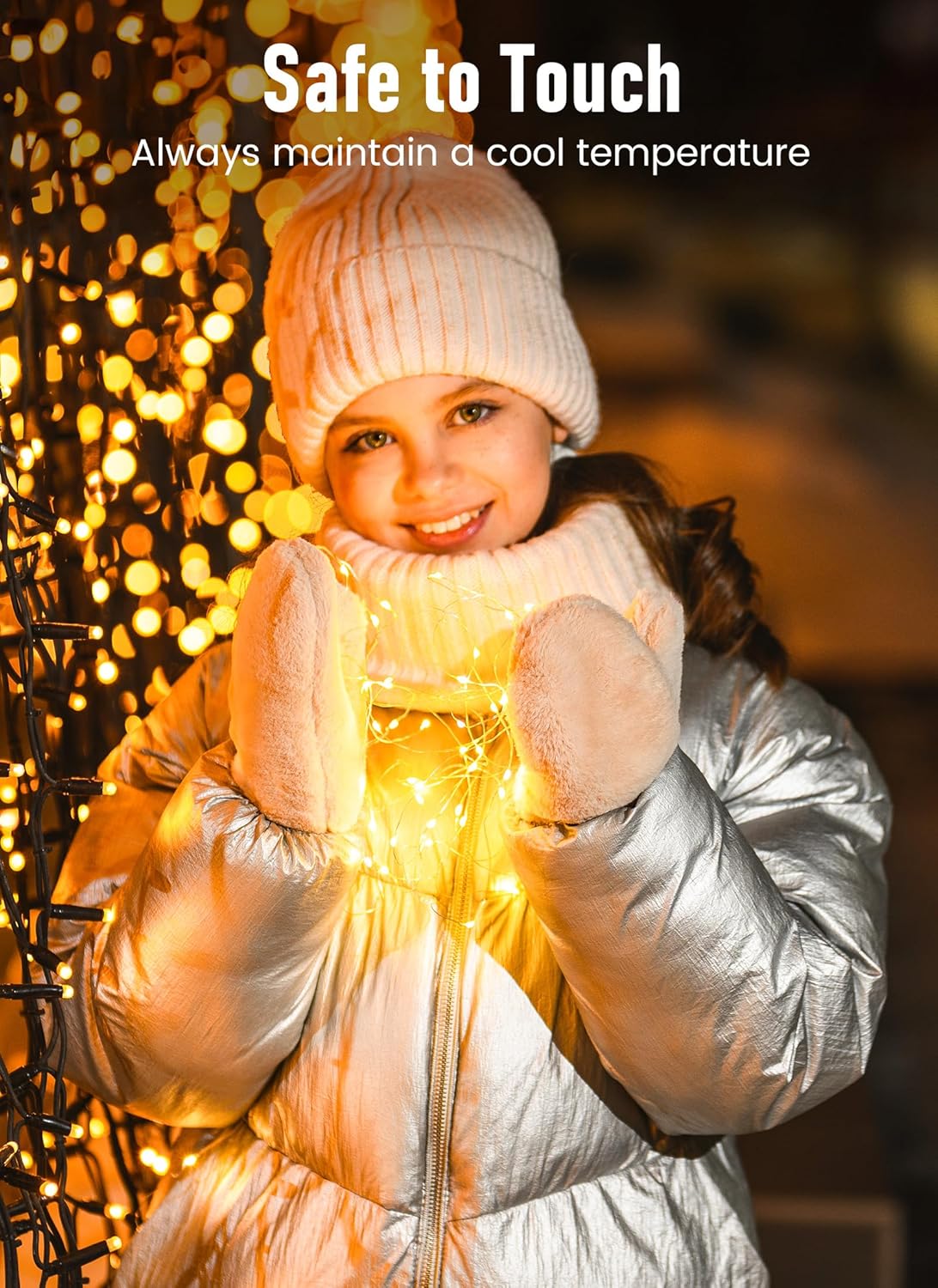 Minetom Twinkle Fairy Lights – 33 ft Warm Bedroom Decor with 8 Modes and Remote, USB Plug-in String Lights for Cozy Home Ambiance