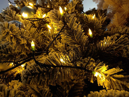 Minimax-M3 LED String Lights – Bedroom & Living Room Decor, 50 LED Warm White Fairy Lights with Timer