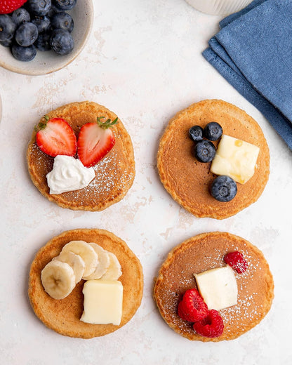 Miss Jones Baking Oat Pancake Mix - Quick High Protein Breakfast Prep for Busy Morning Routines