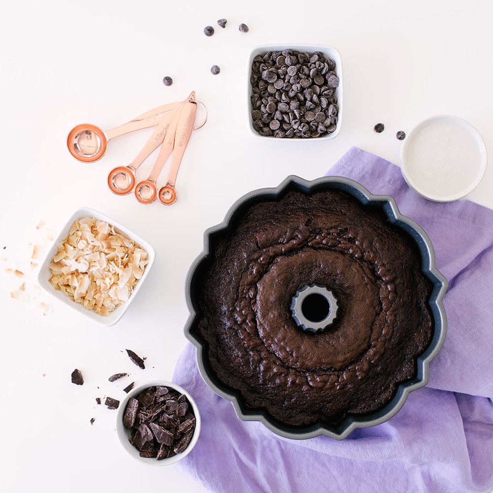 Miss Jones Baking Organic Chocolate Cake Mix – Simple One-Box Chocolate Dessert for Uncluttered Home Kitchens