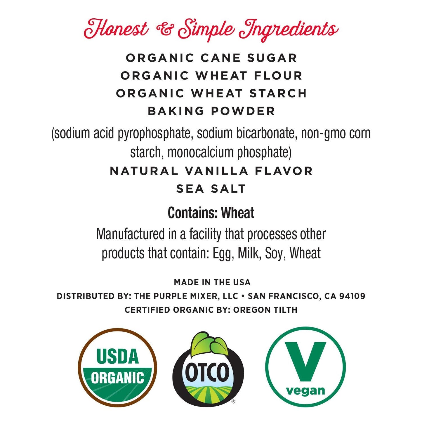 Miss Jones Baking Organic Yellow Cake Mix – Simple Clean-Ingredient Baking for Uncluttered Kitchens, Vegan Vanilla Cake Mix with Short Honest Label