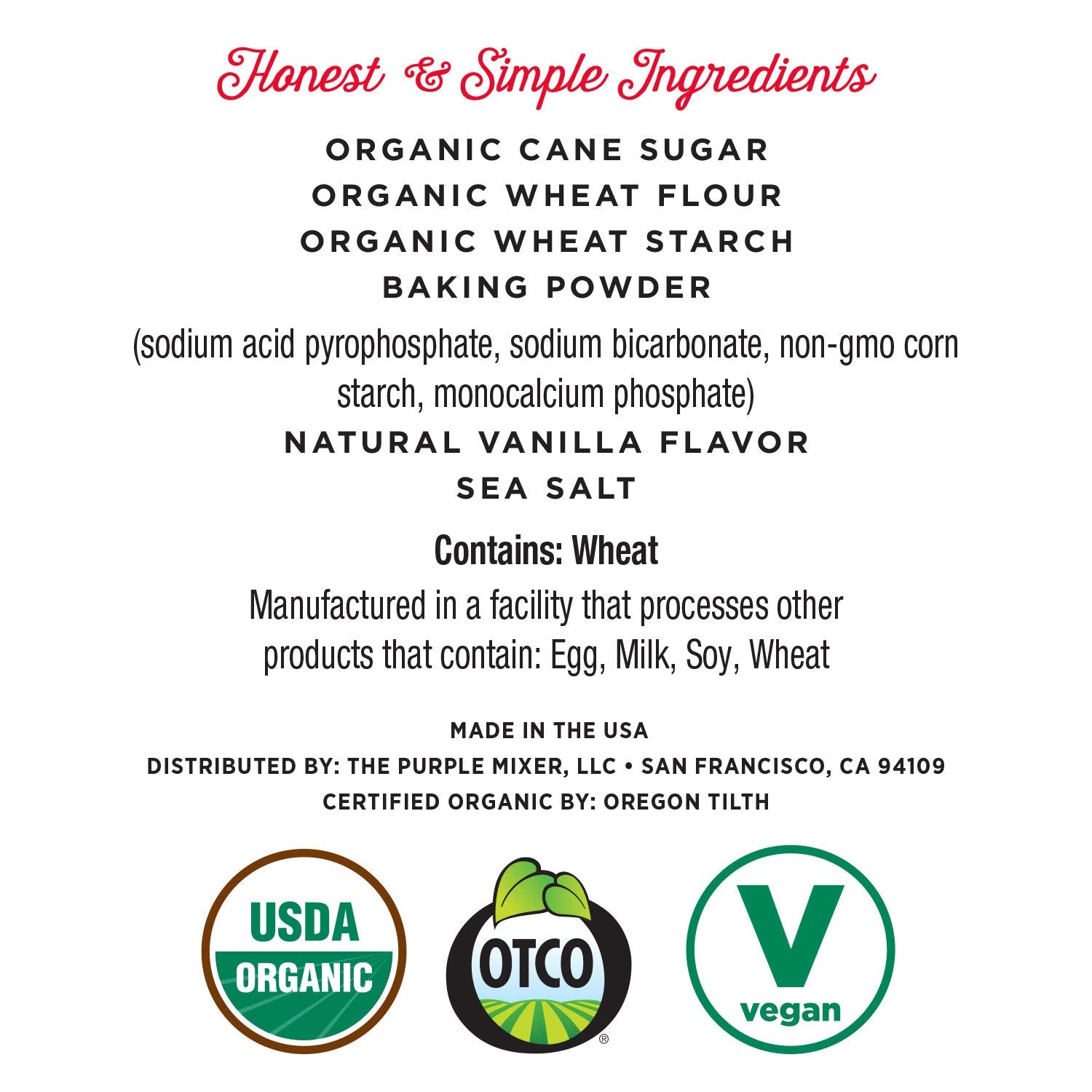 Miss Jones Baking Organic Yellow Cake Mix – Simple Clean-Ingredient Baking for Uncluttered Kitchens, Vegan Vanilla Cake Mix with Short Honest Label