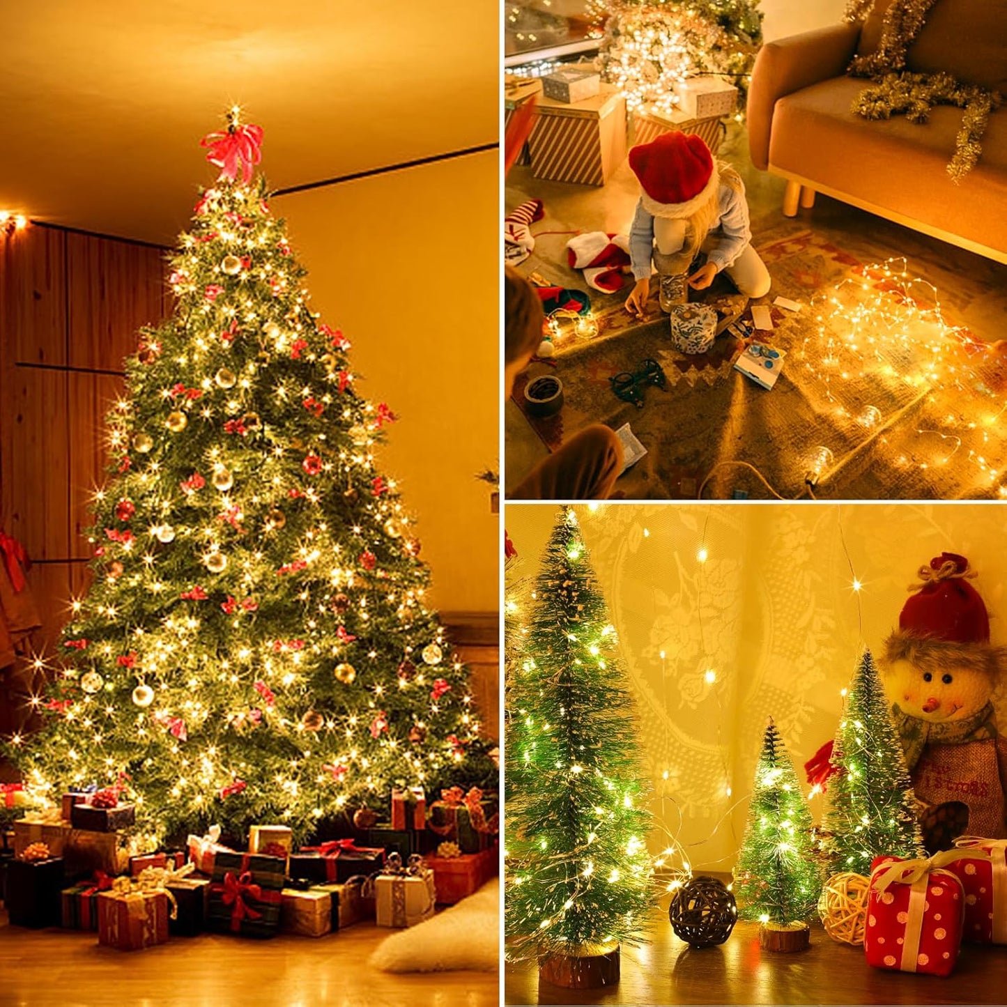 Mlambert Fairy Lights Battery Operated – Cozy Bedroom Decor with Warm White Glow and Remote Timer