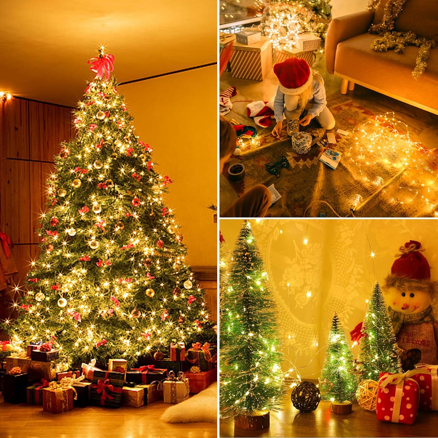 Mlambert Fairy Lights Battery Operated – Cozy Bedroom Decor with Warm White Glow and Remote Timer