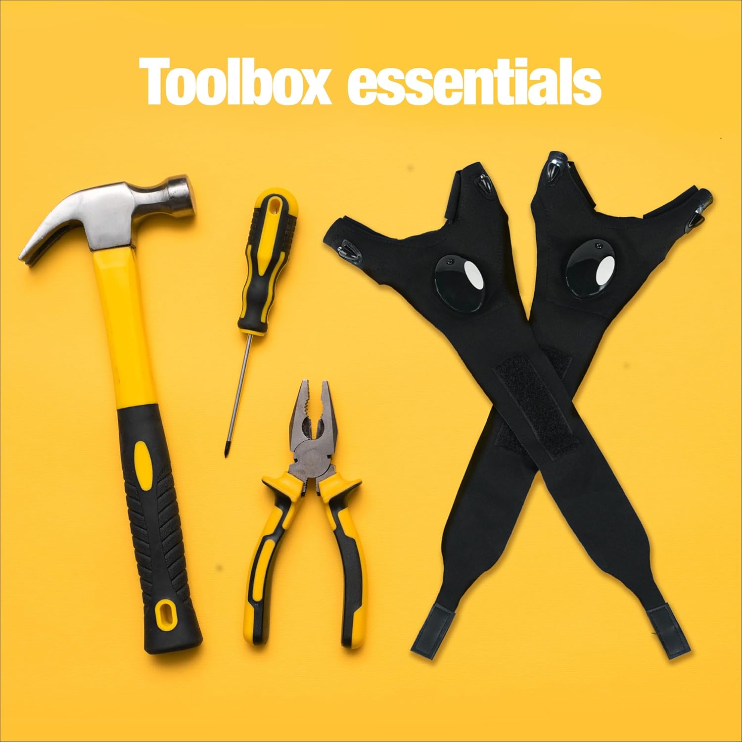 Mylivell LED Flashlight Gloves – Unique Father's Day Gift for Dad, Handsfree Tool for Night Fishing and Garage Repairs