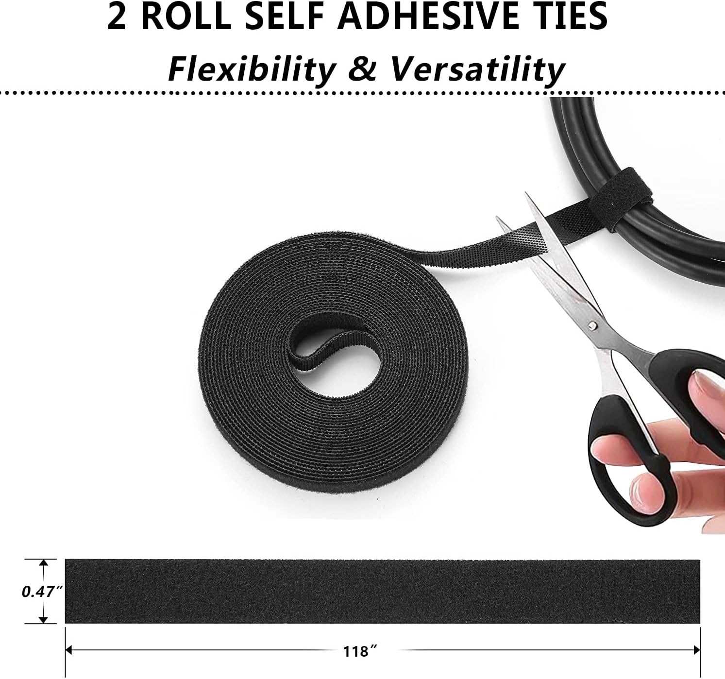 N NOROCME 192-Piece Cable Management Kit — Minimalist Home Office for Clean-Line Living