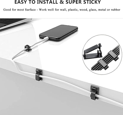 N NOROCME 192-Piece Cable Management Kit — Minimalist Home Office for Clean-Line Living