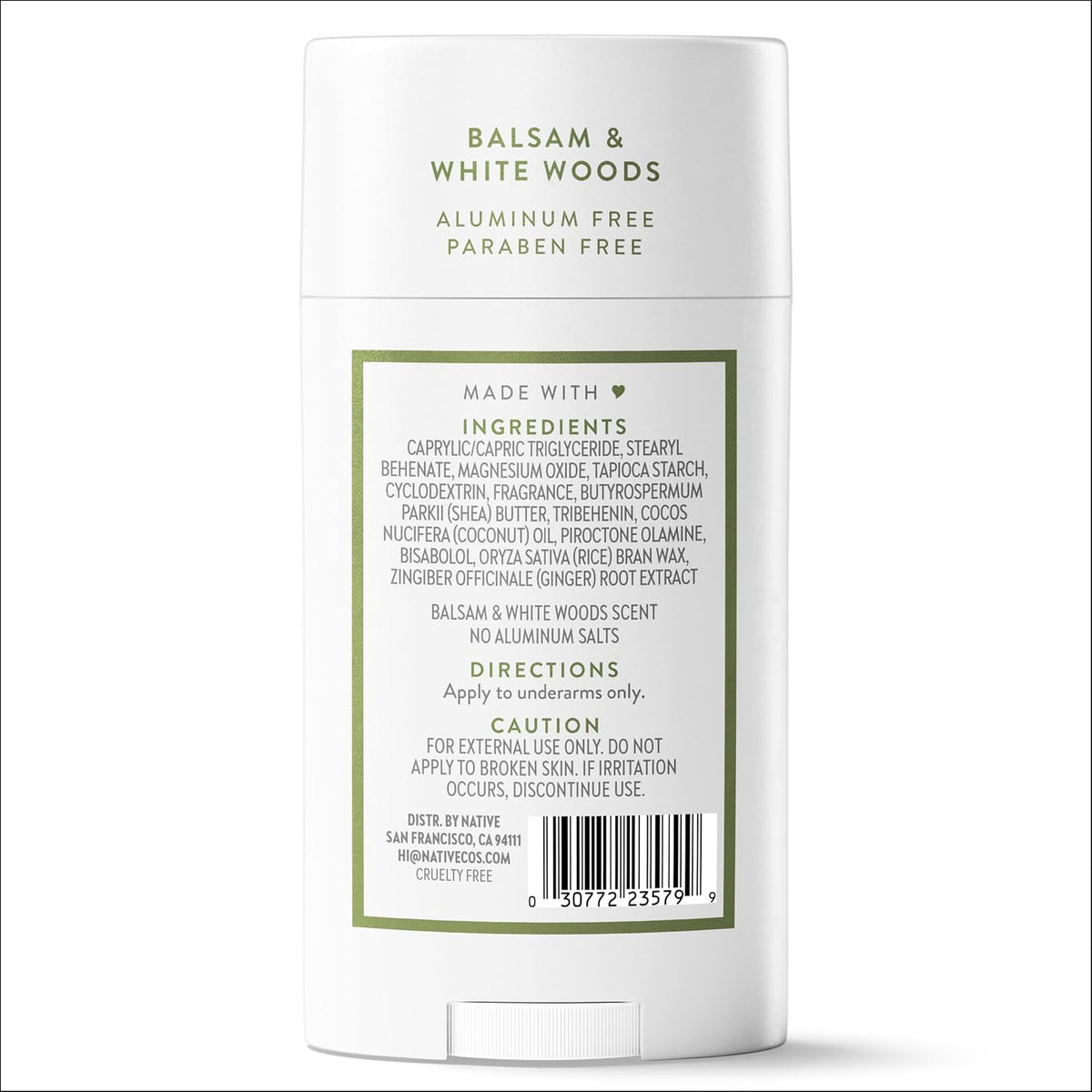 Native Deodorant for Mindful Self-Care Routines, Long-Lasting 72-Hour Odor Control for Post-Workout and Post-Shower Wellness Rituals