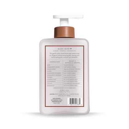 Native Hand Soap – Coconut & Vanilla Daily Hand Wash Ritual for Soft, Hydrated Skin
