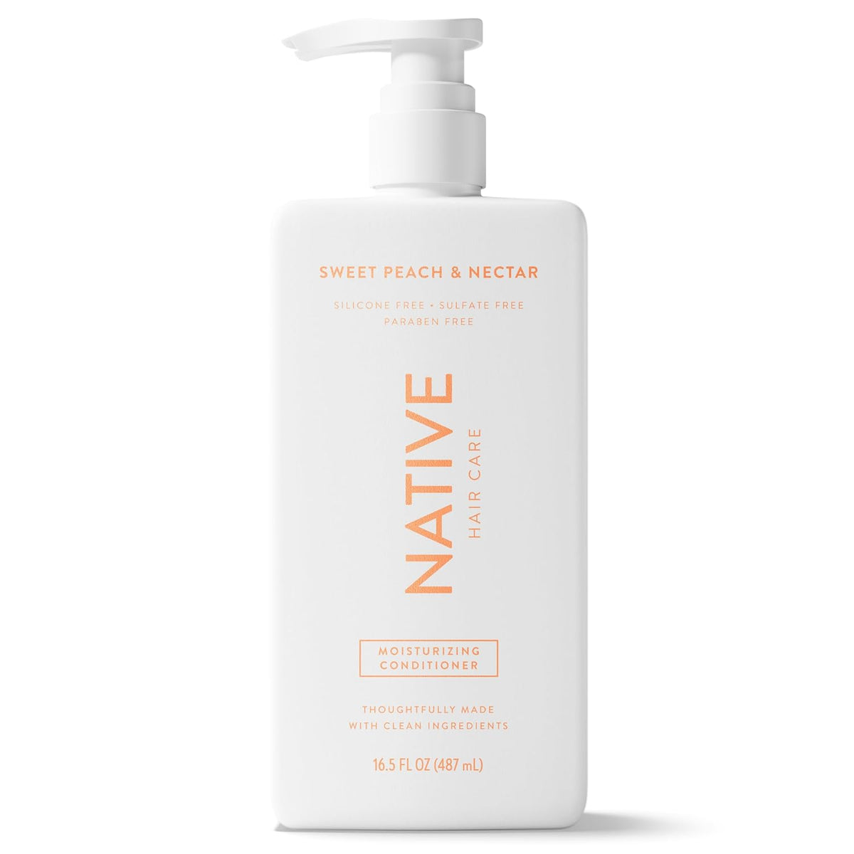 Native Moisturizing Conditioner Sweet Peach & Nectar – Spa-Like Self-Care Ritual for Hydrated, Healthy Hair