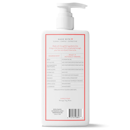Native Volumizing Conditioner Berries & Vanilla Cream – Self-Care Shower Ritual for Fine, Flat Hair