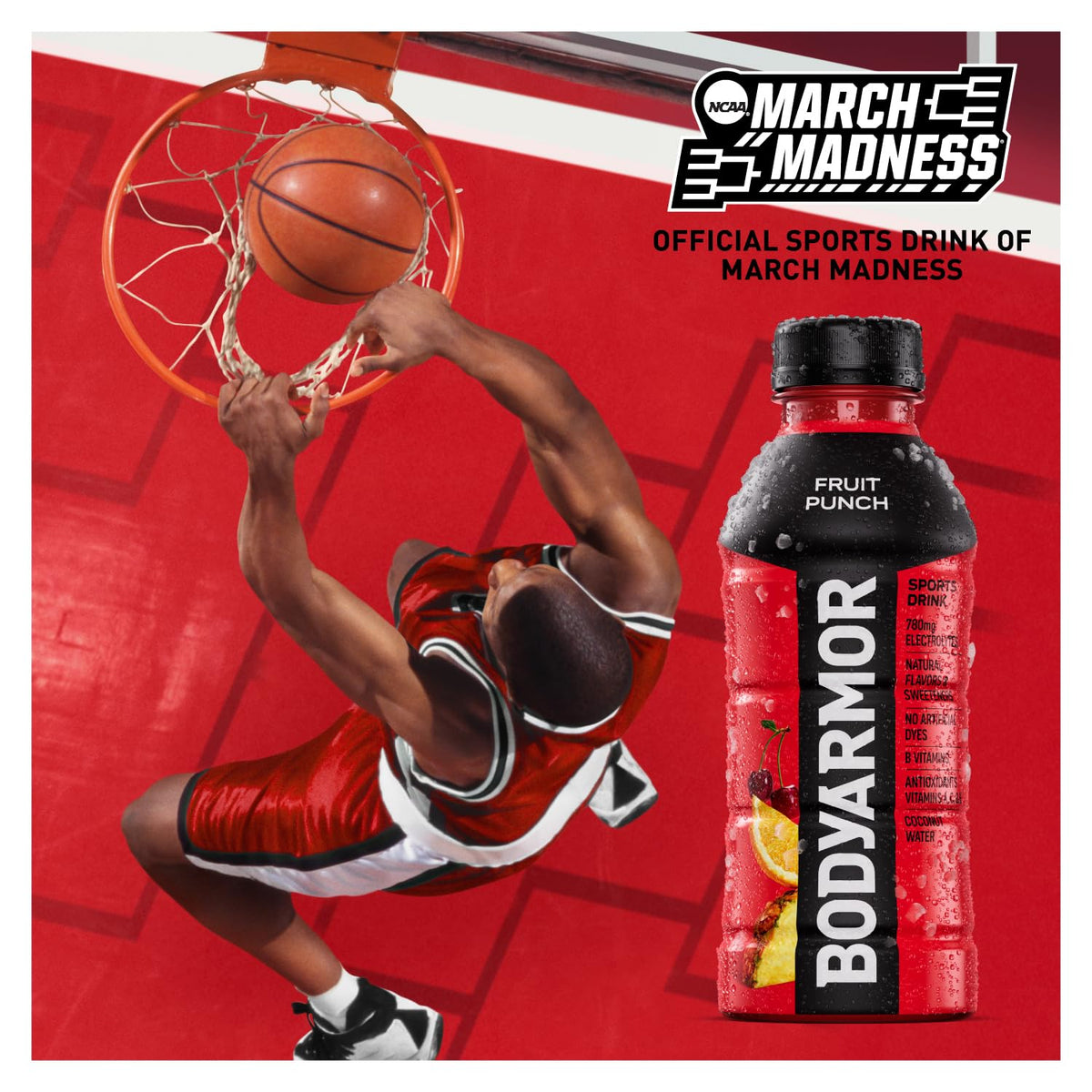 natural flavors and sweeteners (cane sugar + stevia) with no artificial colors
