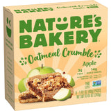 Nature's Bakery Nut Free Snack Bars for Allergy Households – Strawberry Whole Grain Crumble, Individually Wrapped 6 Pack