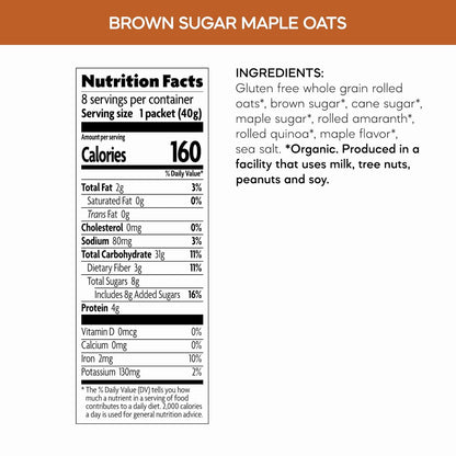 Nature's Path Organic Instant Oatmeal – USDA Organic Whole Grain Bowl for Wellness Routines, Homestyle
